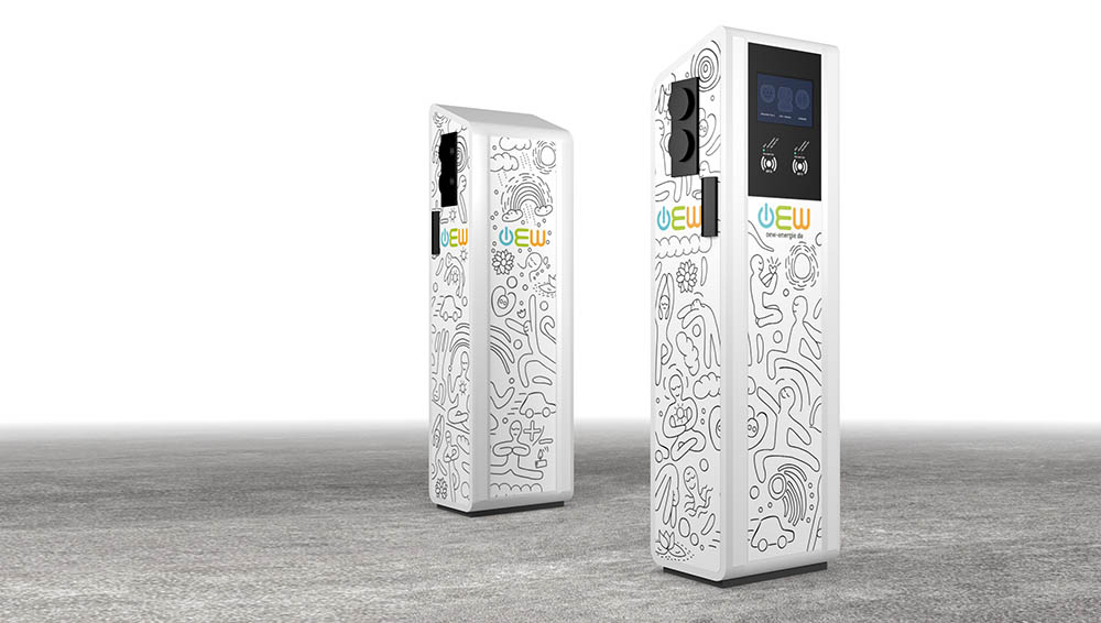 Das Ladesäulen-Design